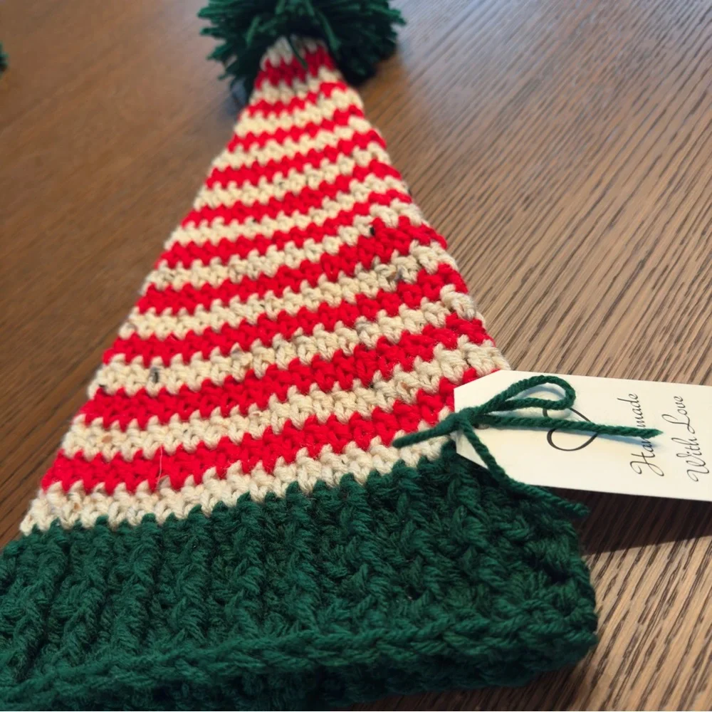 NWT Christmas Infant Elf Hat Sz 6-12 mos